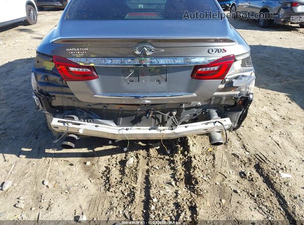 JN1BY1AP7KM500111 2019 INFINITI Q70 Серый Вид спереди