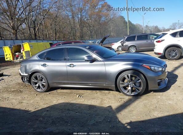 JN1BY1AP7KM500111 2019 INFINITI Q70 Серый Панорамный вид салона 360°