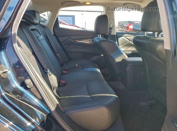 JN1BY1AP9JM181065 2018 INFINITI Q70 Blue Вид задніх сидінь