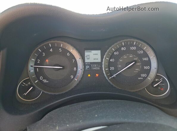 JN1BY1AP9JM181065 2018 INFINITI Q70 Blue Вид щитка приладів