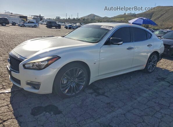 JN1BY1APXGM220593 2016 INFINITI Q70 White Przód lewy