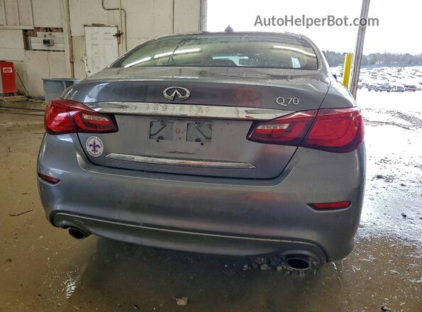 JN1BY1APXKM500037 2019 INFINITI Q70 Серый Вид сзади