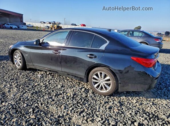 JN1CV7APXGM202756 2016 INFINITI Q50 Black Trasero izquierdo