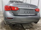 2017 Infiniti Q50 Base Серебряный vin: JN1CV7AR4HM681324 Damage: Rear Bumper, Heavy Scratch, 2 To 3 Inches