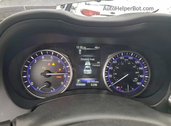 JN1CV7AR8KM350074 2019 INFINITI Q50 Серый Вид щитка приборов