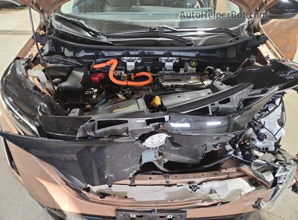 JN1DF0CD1PM710822 2023 NISSAN ARIYA Brown Widok komory silnika