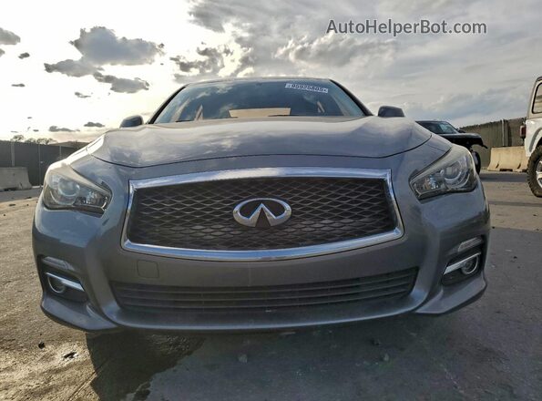 JN1EV7AP0HM731191 2017 INFINITI Q50 Серый Вид спереди