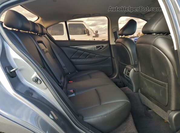 JN1EV7AP0HM731191 2017 INFINITI Q50 Серый Вид задних сидений