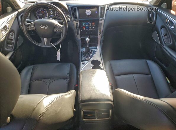 JN1EV7AP0HM731191 2017 INFINITI Q50 Серый Вид панели приборов
