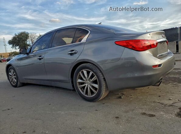 JN1EV7AP0HM731191 2017 INFINITI Q50 Серый Задняя левая четверть