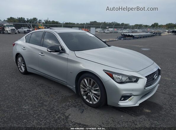 JN1EV7AP0LM200548 2020 INFINITI Q50 Silver Przód prawy