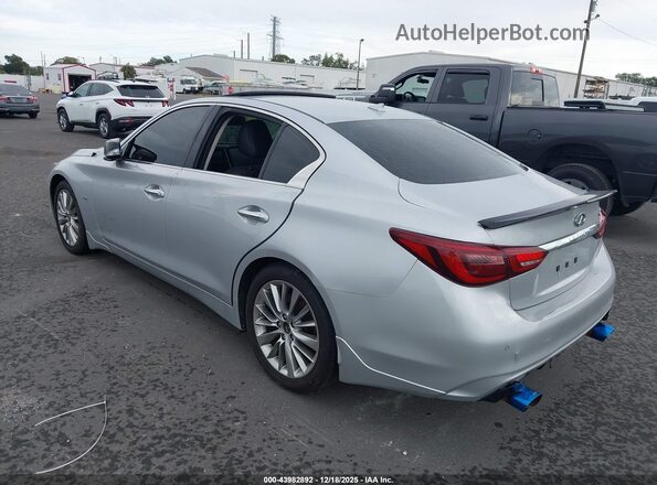 JN1EV7AP0LM200548 2020 INFINITI Q50 Silver Tył lewy