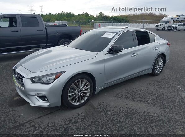 JN1EV7AP0LM200548 2020 INFINITI Q50 Silver Przód lewy