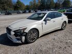 2021 Infiniti Q50 Luxe White vin: JN1EV7BP0MM703173