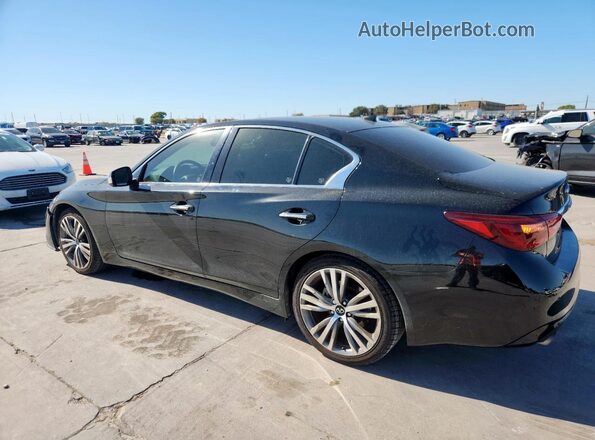 JN1EV7CP5MM701157 2021 INFINITI Q50 Black Tył lewy