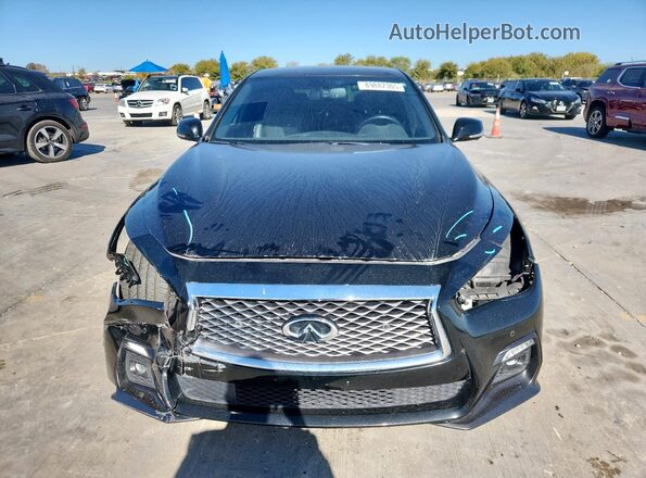 JN1EV7CP5MM701157 2021 INFINITI Q50 Black Widok z przodu