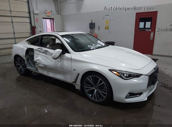 JN1EV7EK2LM340101 2020 INFINITI Q60 Белый Передняя правая четверть