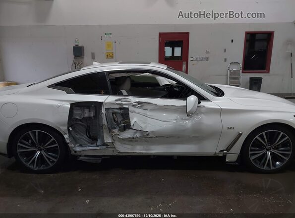 JN1EV7EK2LM340101 2020 INFINITI Q60 Белый Вид задней части салона
