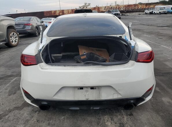 JN1EV7JK7MM410974 2021 INFINITI Q60 White Вид ззаду
