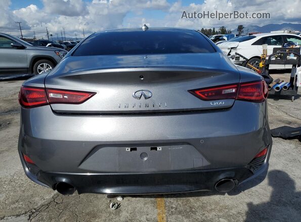 JN1EV7KKXMM410675 2021 INFINITI Q60 Серый Вид сзади