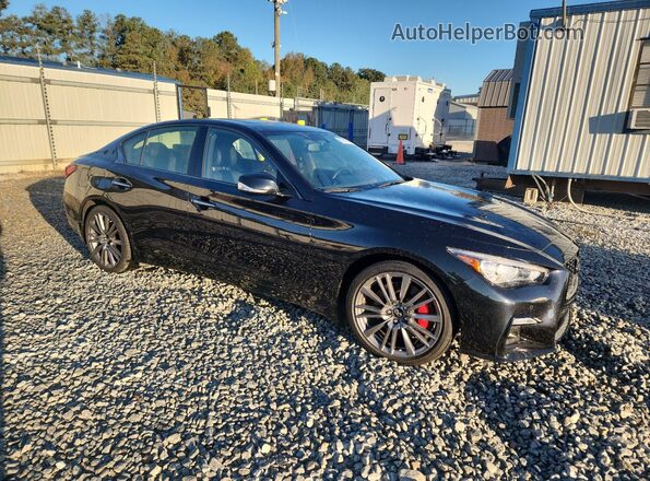 JN1FV7DP9RM660235 2024 INFINITI Q50 Зеленый Передняя правая четверть
