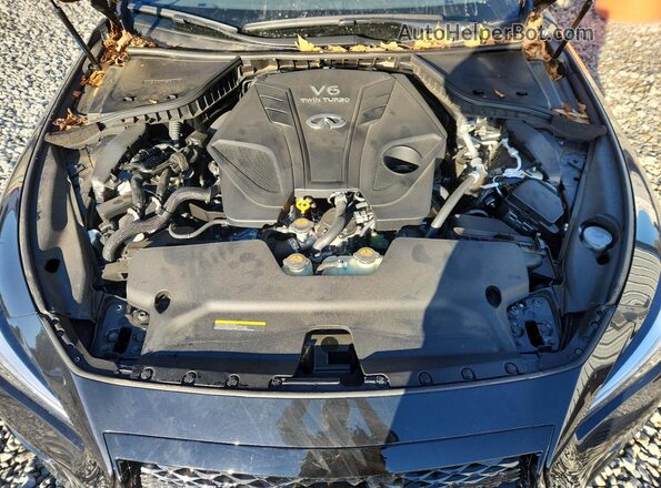 JN1FV7DP9RM660235 2024 INFINITI Q50 Зеленый Вид задней части салона