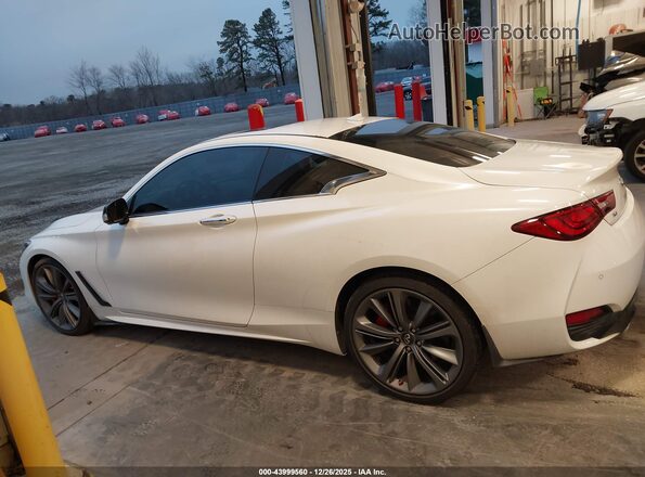 JN1FV7LL8MM560389 2021 INFINITI Q60 White Widok wnętrza 360 stopni