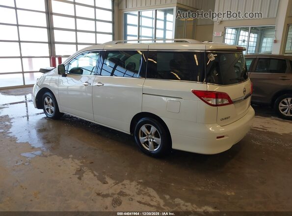 JN8AE2KP7H9167169 2017 NISSAN QUEST Белый Задняя левая четверть