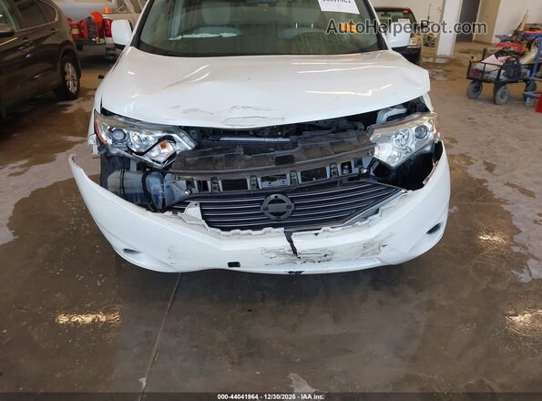 JN8AE2KP7H9167169 2017 NISSAN QUEST Белый Вид спереди