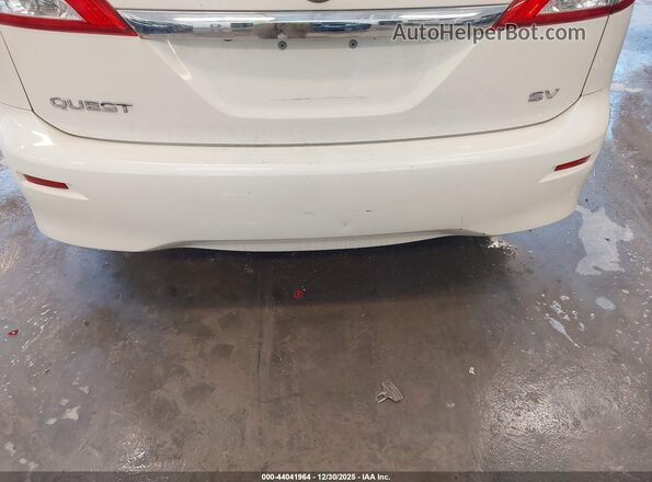 JN8AE2KP7H9167169 2017 NISSAN QUEST Белый 