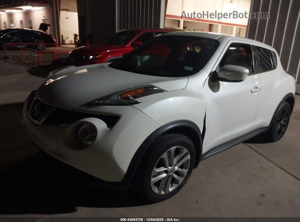 JN8AF5MR3HT703597 2017 NISSAN JUKE Белый Передняя левая четверть