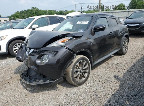 JN8AF5MV6HT750023 2017 NISSAN JUKE Фиолетовый Передняя левая четверть