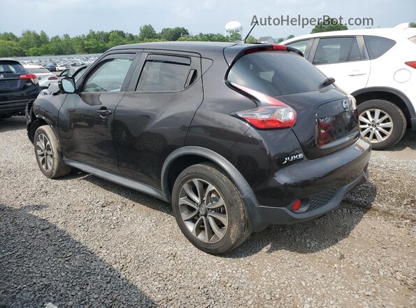 JN8AF5MV6HT750023 2017 NISSAN JUKE Фиолетовый Задняя левая четверть