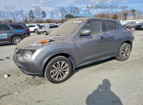 JN8AF5MV9HT750825 2017 NISSAN JUKE Серебряный Передняя левая четверть