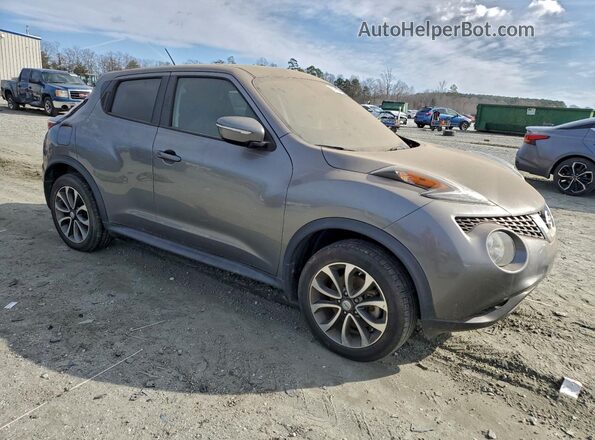 JN8AF5MV9HT750825 2017 NISSAN JUKE Серебряный Передняя правая четверть