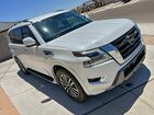 2021 Nissan Armada Sv Белый vin: JN8AY2AC6M9148094