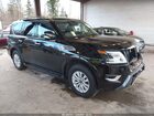 2021 Nissan Armada Sv 4wd Black vin: JN8AY2AD2M9661285