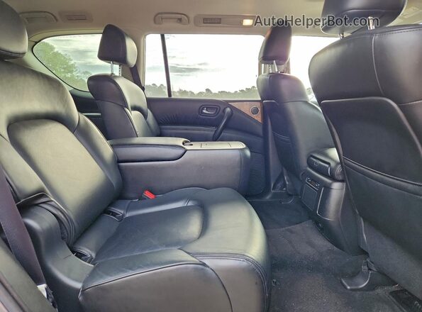 JN8AY2BA1M9370698 2021 NISSAN ARMADA Серый Вид задней части салона