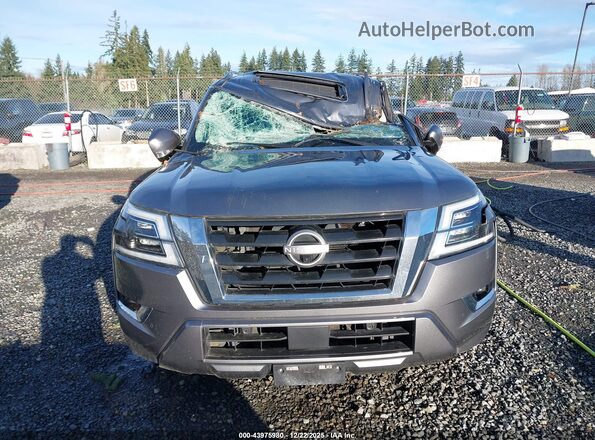 JN8AY2BB3M9792397 2021 NISSAN ARMADA Серый Вид щитка приборов