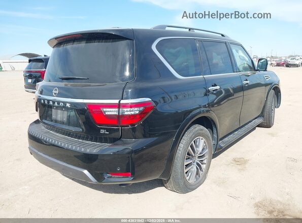 JN8AY2BC4P9183249 2023 NISSAN ARMADA Black Tył prawy