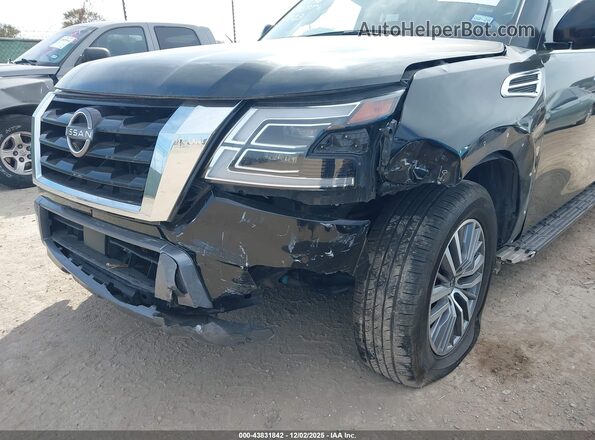JN8AY2BC4P9183249 2023 NISSAN ARMADA Black Widok z przodu