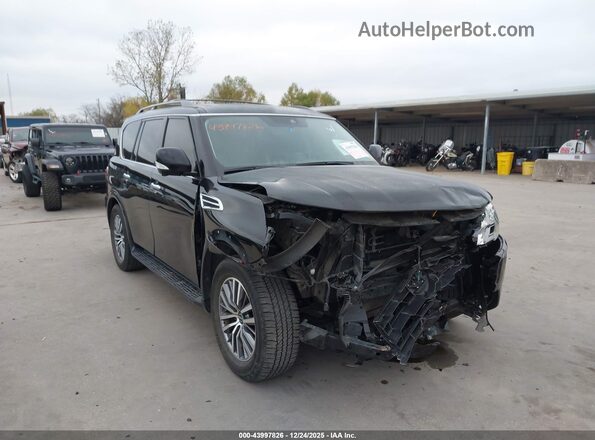 JN8AY2BC7P9181589 2023 NISSAN ARMADA Black Przód prawy