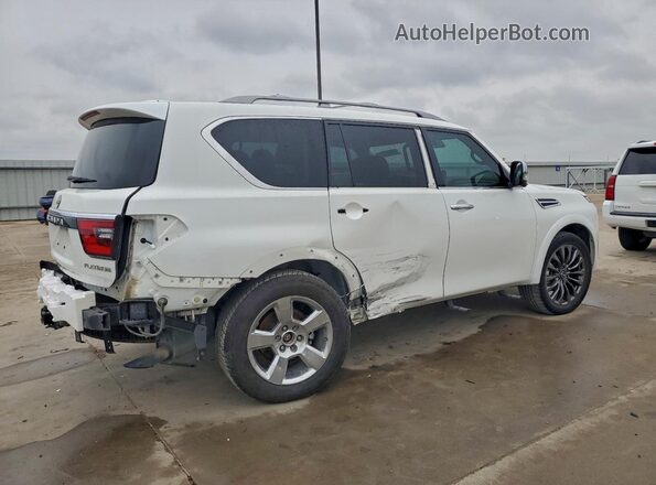 JN8AY2CC5P9181086 2023 NISSAN ARMADA Белый Задняя правая четверть