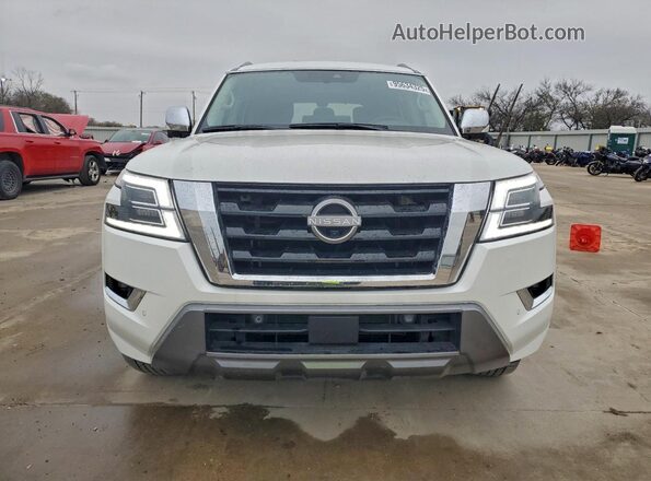 JN8AY2CC5P9181086 2023 NISSAN ARMADA Белый Вид спереди
