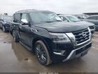 2024 Nissan Armada Platinum 4wd Black vin: JN8AY2CD2R9708822