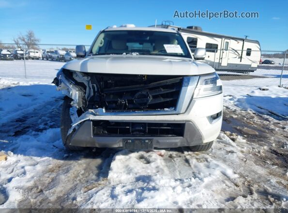 JN8AY2DB3N9810718 2022 NISSAN ARMADA Белый Вид щитка приборов