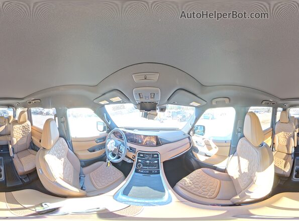 JN8AY3CF2S9500226 2025 NISSAN ARMADA Зеленый Панорамный вид салона 360°