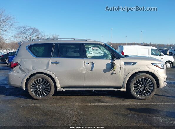 JN8AZ2AC3N9485188 2022 INFINITI QX80 Кремовый Вид задней части салона