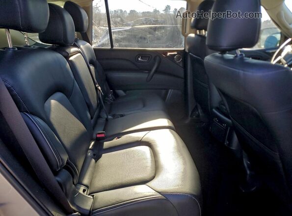 JN8AZ2AC3P9490300 2023 INFINITI QX80 Бежевый Вид задней части салона