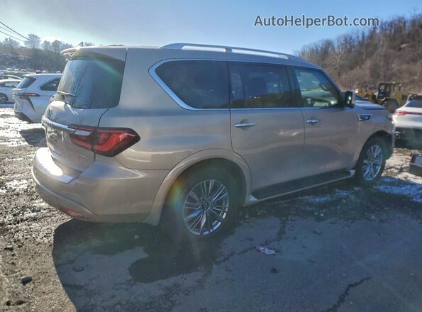 JN8AZ2AC3P9490300 2023 INFINITI QX80 Бежевый Задняя правая четверть